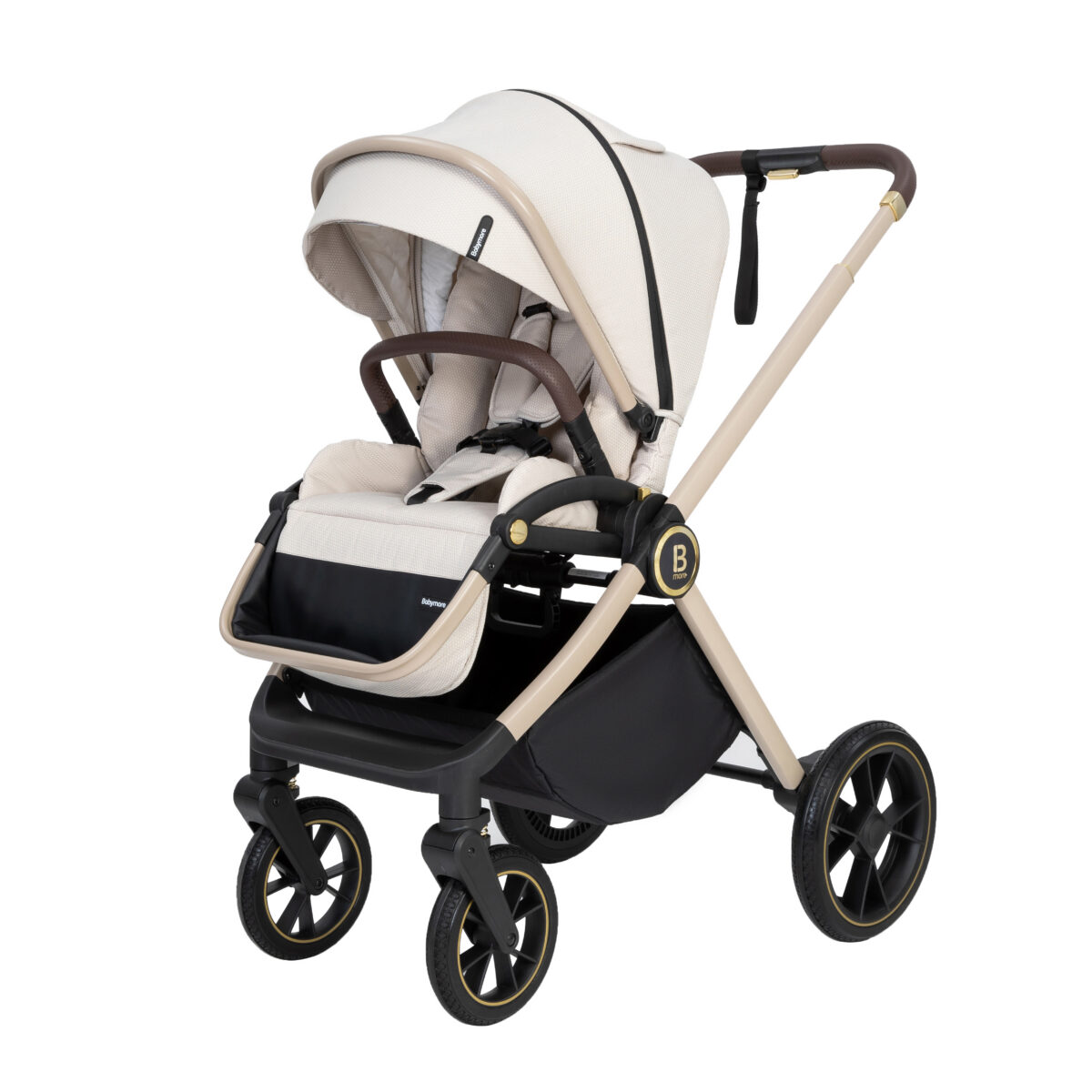 Kai Pram Pushchair Sandstone-6