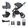 Kai Travel System Coco with Base - Forest Grey-1