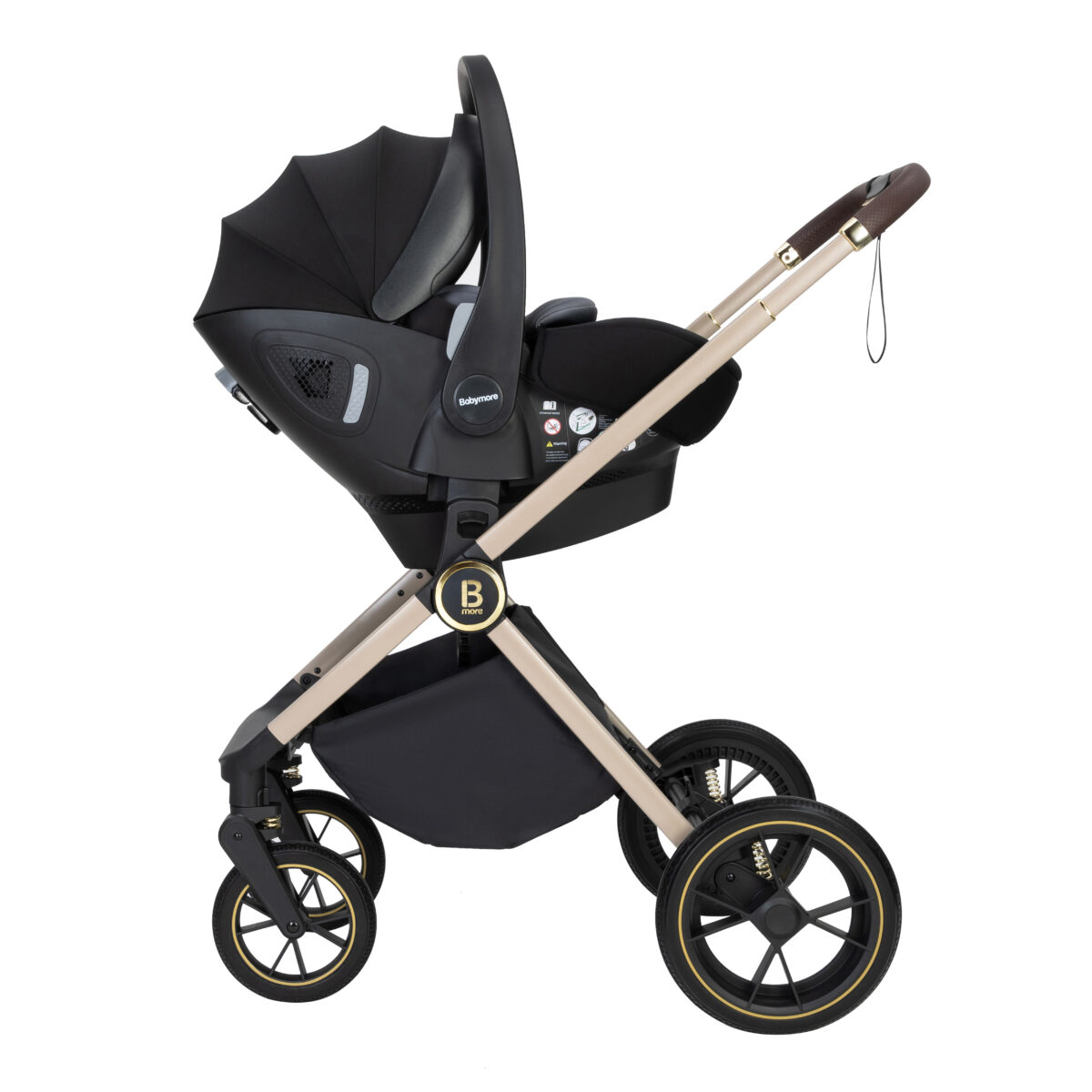 Kai Travel System Pecan with Base - Sandstone-8