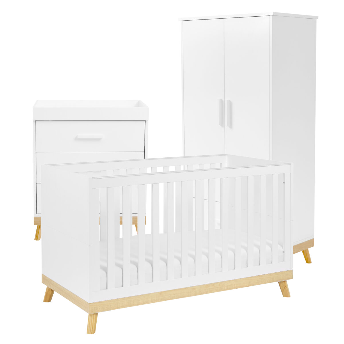 Mona 3 Piece Room Set WHITE-6