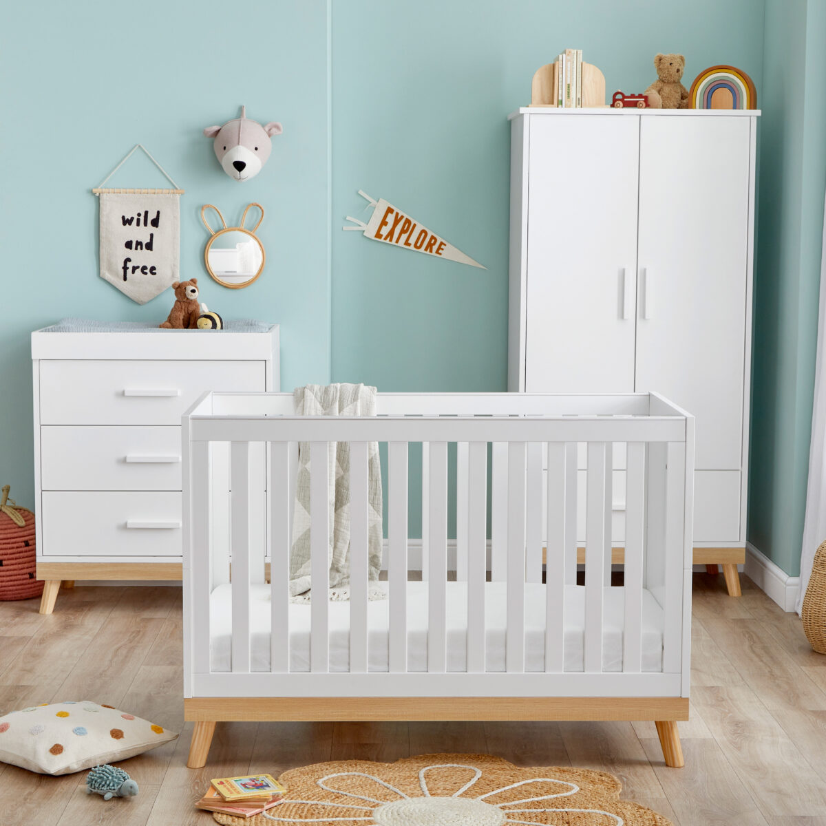 Mona Mini 3 Piece Room Set WHITE-1