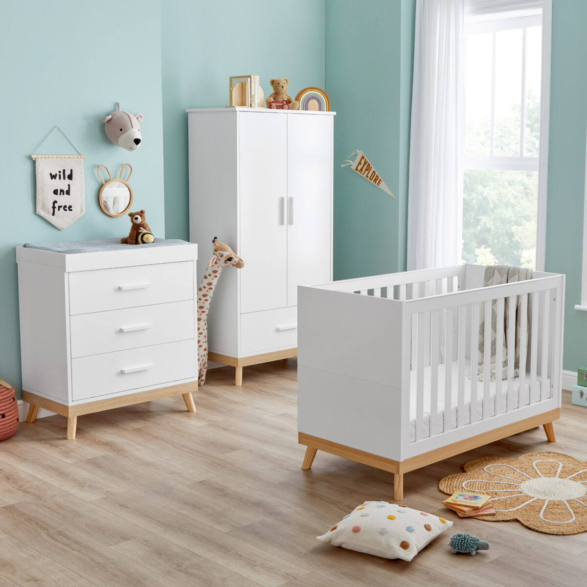 Mona Mini 3 Piece Room Set WHITE-2