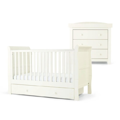 mamas+papas-Mia-white-2-piece-cotbed+dresser