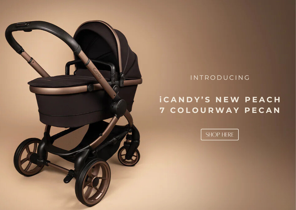 iCandy Peach 7 Complete travel system Bundle in Pecan - Mobile Banner