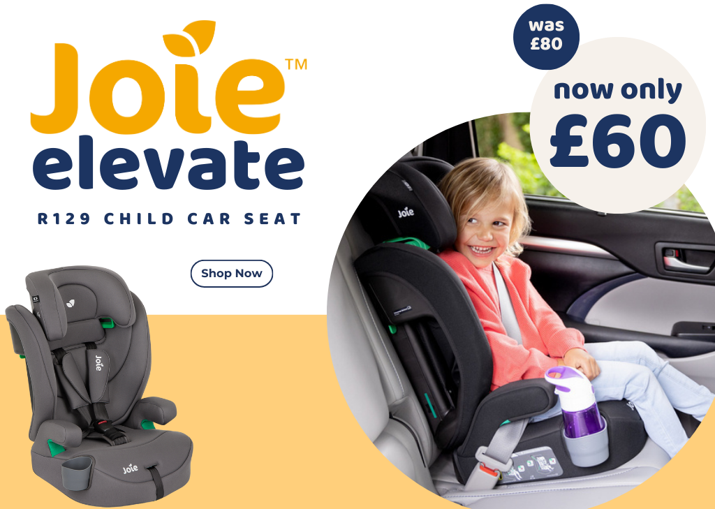 Joie Elevate R129 Child Car Seat Special offer banner - mobile