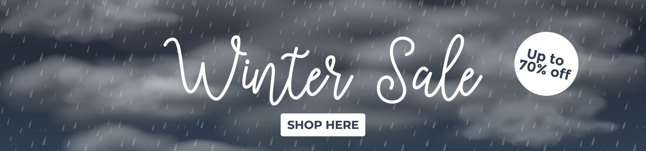 Olivers Winter Sale up to 70% Homepage Rain - Desktop