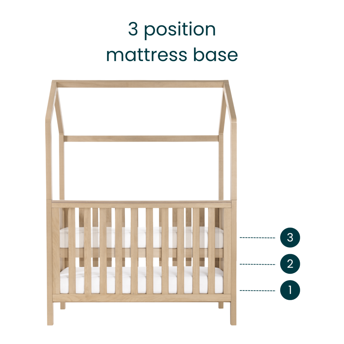 3-Mattress-Positions-Casa-3-in-1-Cot-Bed-Distressed-Oak-15