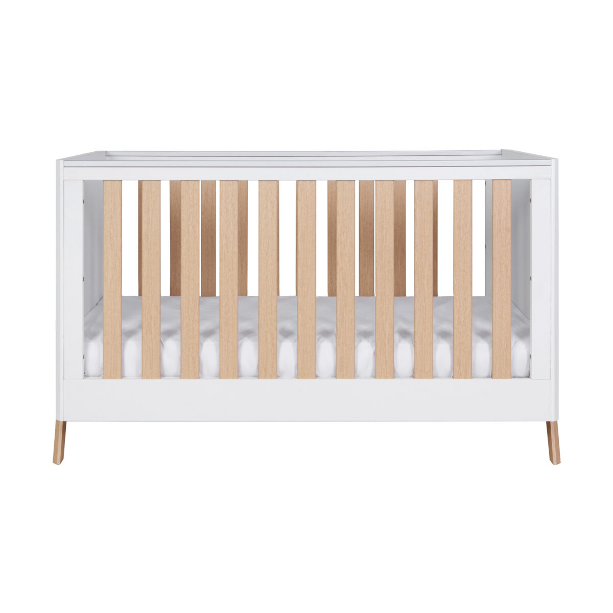 Fuori 2 Pc Room Set - White & Light Oak 2