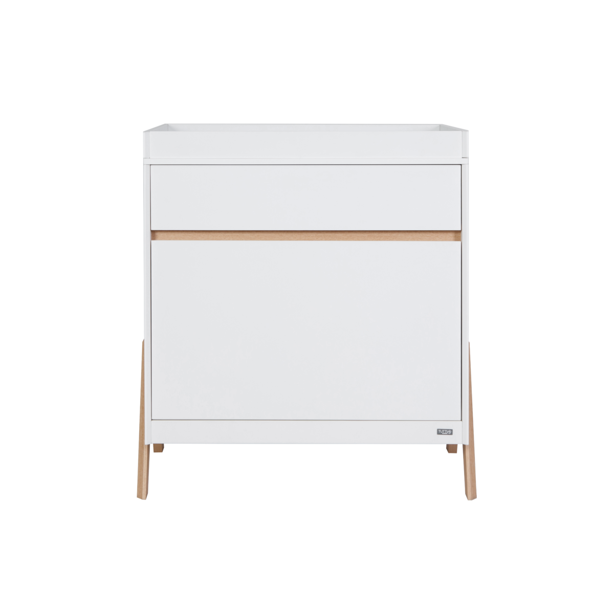 Fuori Chest Changer - White & Light Oak 1