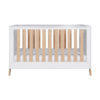 Fuori Cot Bed - White & Light Oak 1