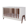 Fuori Cot Bed - White Sand & Warm Walnut 2