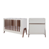 Fuori Mini 2 Pc Room Set - White Sand & Warm Walnut 1