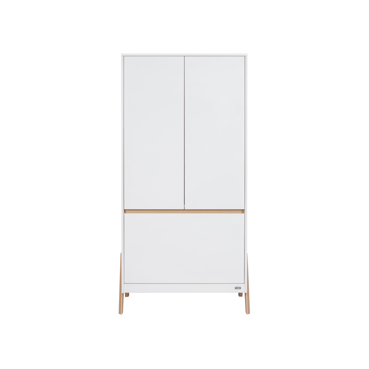 Fuori Wardrobe - White & Light Oak 1