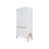 Fuori Wardrobe - White & Light Oak 2