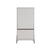 Fuori Wardrobe - White Sand & Warm Walnut 1