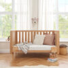 Japandi Cot Bed - Light Oak 5