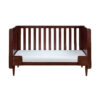 Japandi Cot Bed - Warm Walnut 12