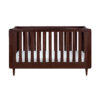 Japandi Cot Bed - Warm Walnut 8