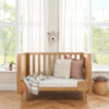 Japandi Mini Cot Bed - Light Oak 5