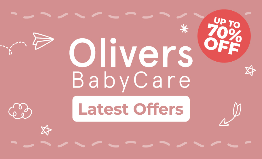 Olivers Baby car sale up to 70% off banner