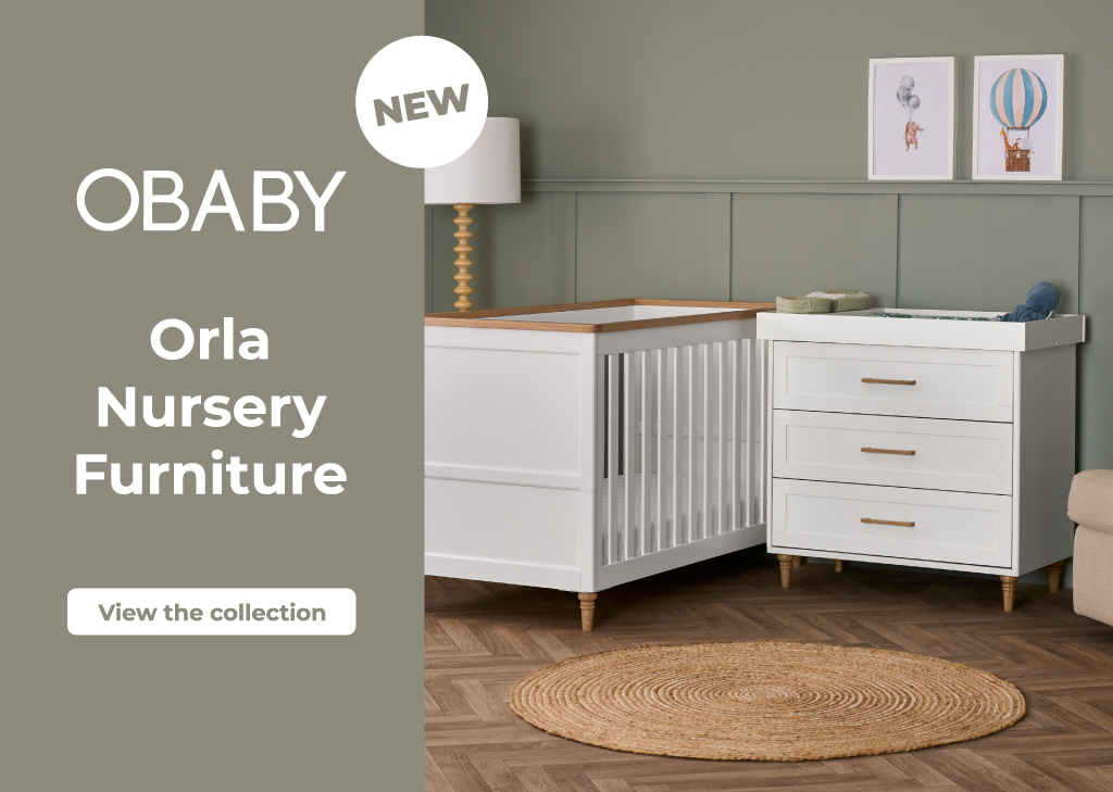 Obaby Orla Furniture Collection Introductory Mobile Banner