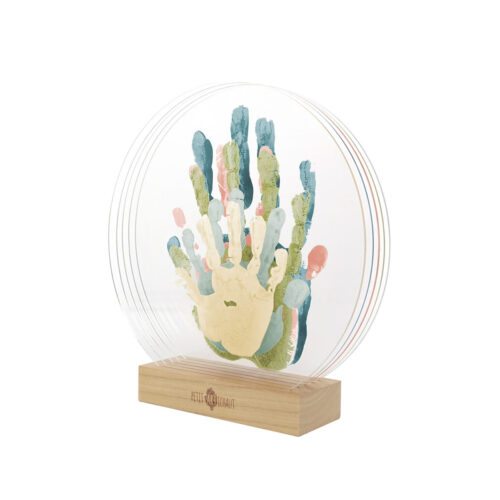 Petit Artichaut Family Colours Acrylic Hand Prints