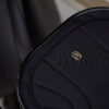 Closeup of the carrycot fabric & detail of the Upline 2