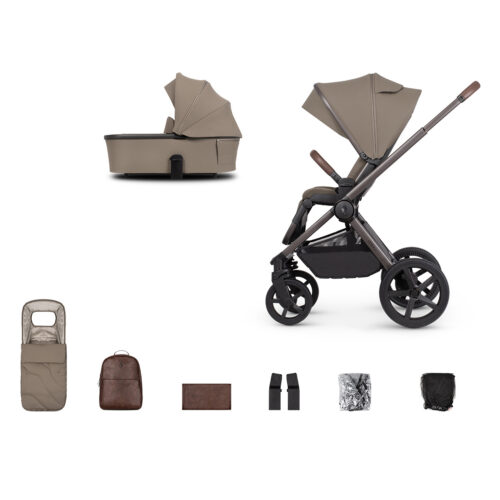 Venicci Upline 2 Special edition pushchair & Carrycot with Accessories - Powder