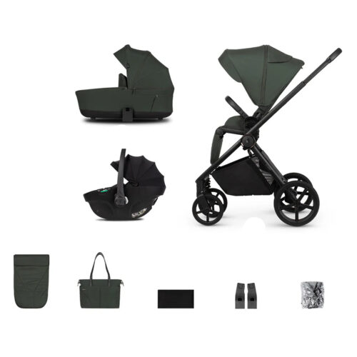 Venicci Claro Travel System with Tiago Car Seat - Forset Green