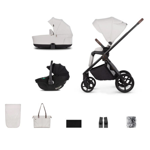 Venicci Claro Travel System with Tiago Car Seat - Vanilla