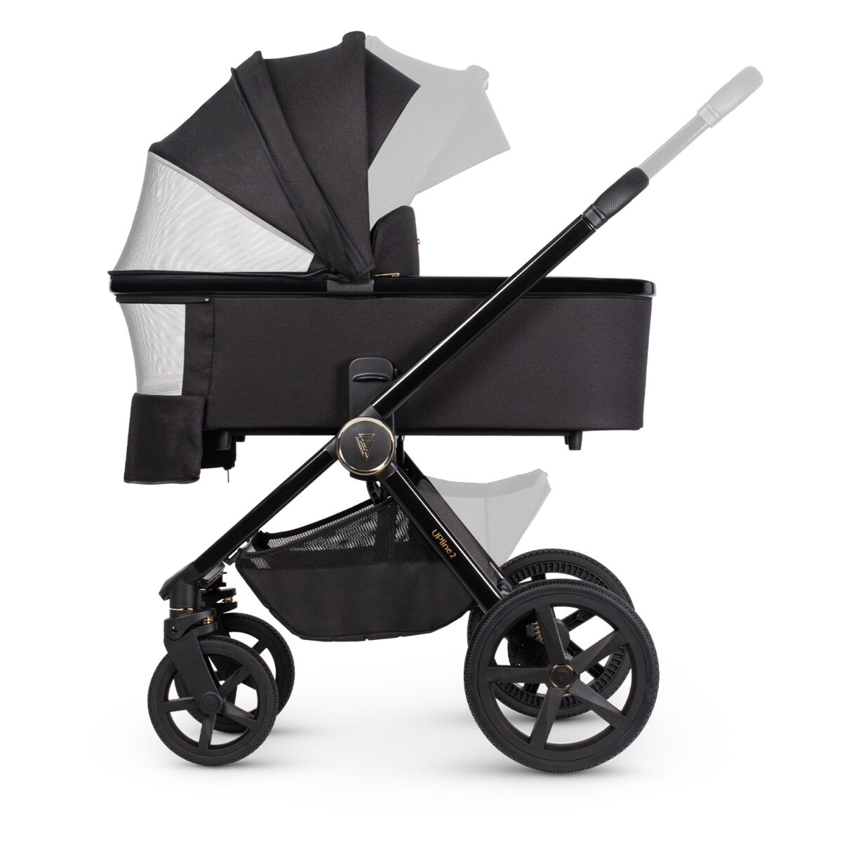 Venicci_Upline_2_All_Black_Carrycot_4