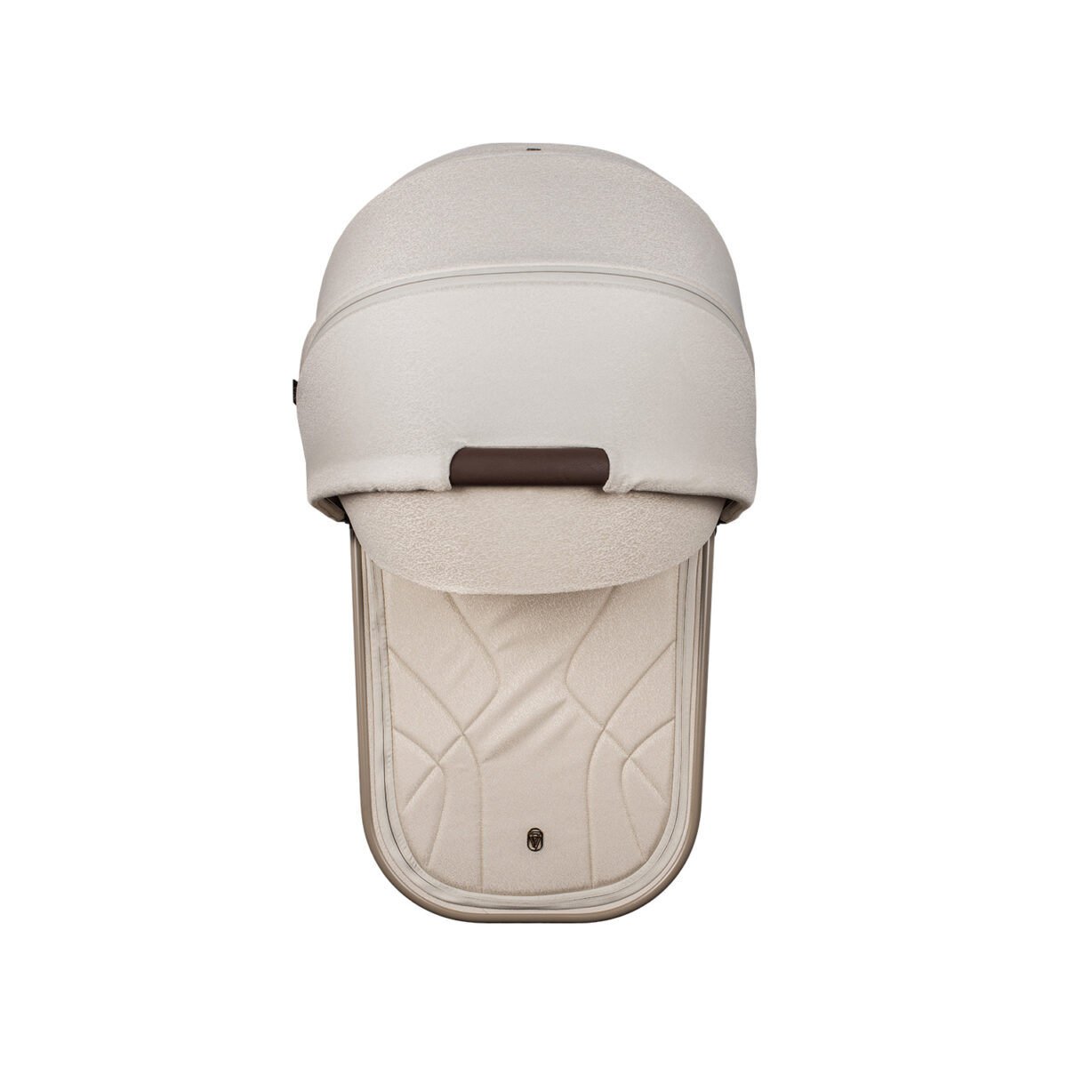 Venicci Upline 2 Stone Beige Carrycot top view