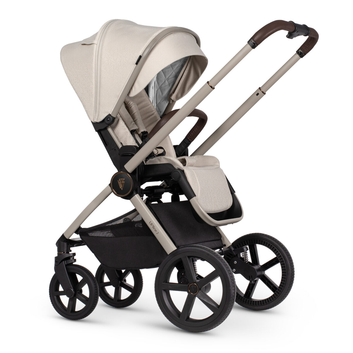 Venicci Upline 2 Stone Beige pushchair with seat unit