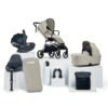 Mamas & Papas Vardo Travel System with Accessories, Cybex Cloud T and ISOFIX Base - Shell