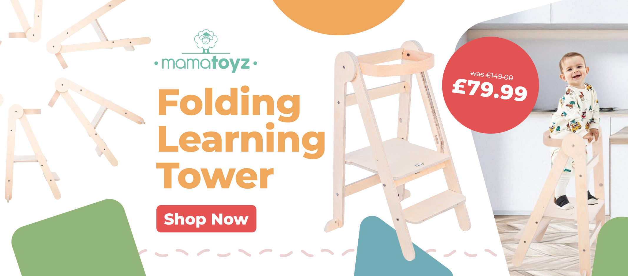 Olivers Mamatoyz Folding Learning Tower Homepage Tablet