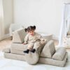 Playrama Kids Play Sofa Mushroom 23