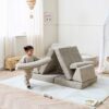 Playrama Kids Play Sofa Mushroom 21