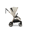 Mamas & papas Vardo pushchair with seat unit in recline configuration with canopy open